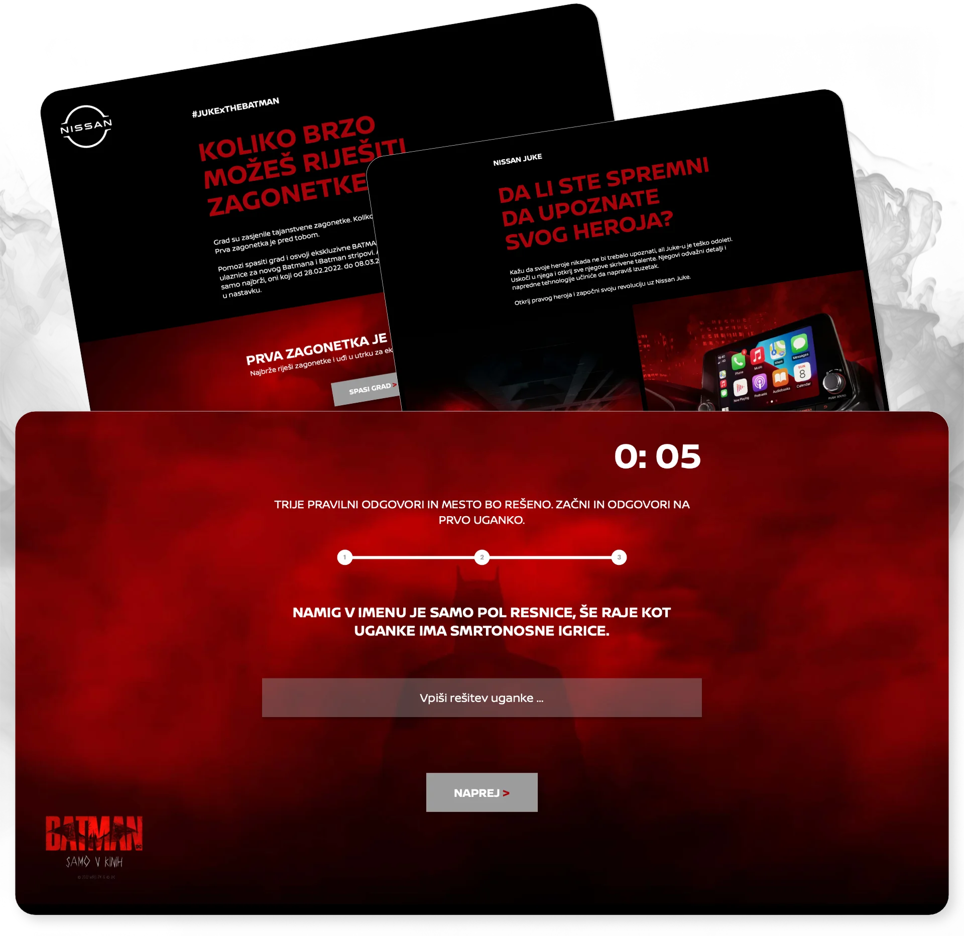 Nissan Juke x Batman Promotion